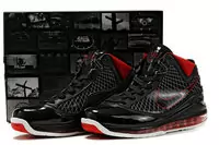 nike basketall chaussures lebron vii-90 noir rouge acheter  kobe vi